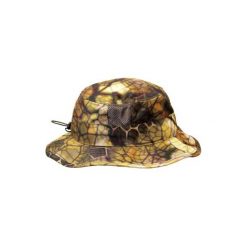 Kapelusz myśliwski Respi 500 CAMO. Brązowe kapelusze SOLOGNAC, bez wzorów, z bawełny, sportowe. Za 49.99 zł.