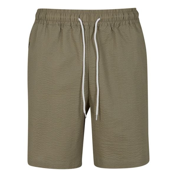 Szorty Urban Classics Basic Seersucker. Zielone szorty Urban Classics, m, bez wzorów. Za 198.50 zł.