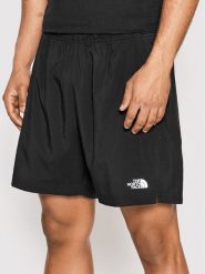 The North Face Szorty sportowe NF0A3O1B Czarny Regular Fit. Czarne krótkie spodenki sportowe The North Face, l, bez wzorów, z syntetyku. Za 179.99 zł.