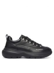 KARL LAGERFELD Sneakersy Kore Sport KL26526 Czarny. Czarne buty sportowe casual KARL LAGERFELD, bez wzorów, ze skóry, bez zapięcia. Za 969.99 zł.