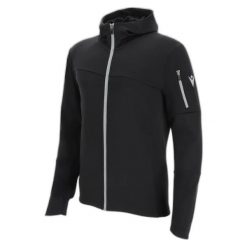 Bluza z kapturem i zamkiem błyskawicznym Macron Athleisure SCC Zanzibar Tech. Czarne bluzy z kapturem Macron, s, bez wzorów, z materiału, z kapturem. Za 379.00 zł.