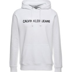 Calvin Klein Jeans INSTITUTIONAL HOODIE Bluza z kapturem white with black logo. Bluzy marki Calvin Klein Jeans. Za 419.00 zł.