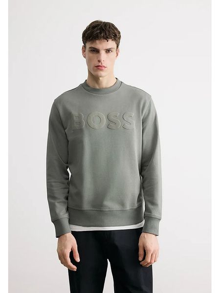 Hugo Boss Fashion Bluza w kolorze szarym rozmiar: XL. Szare bluzy Hugo Boss Fashion, xl, bez wzorów, z bawełny, bez kaptura. Za 298.67 zł.