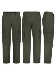 Sublevel Bojówki w kolorze ciemnozielonym rozmiar: W34. Brązowe joggery i bojówki Sublevel, bez wzorów. Za 135.95 zł.