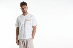 Xagon Man T-shirt | P26082 ZUTS72 | Mężczyzna | Biały. Białe t-shirty Xagon, m, z aplikacjami, z bawełny, bez kołnierzyka, bez ramiączek. W wyprzedaży za 249.00 zł.