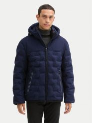 Tom Tailor Kurtka zimowa 1041324 Granatowy Regular Fit. Niebieskie kurtki Tom Tailor, na zimę, m, bez wzorów, z syntetyku, bez kaptura. Za 379.99 zł.