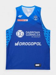 4F Tank top replika wyjazdowy z sezonu 2023/24 męski 4F x MKS Dąbrowa Górnicza - multikolor S. Bezrękawniki 4F, m, bez wzorów, z dzianiny, bez kołnierzyka, bez ramiączek. W wyprzedaży za 119.99 zł.