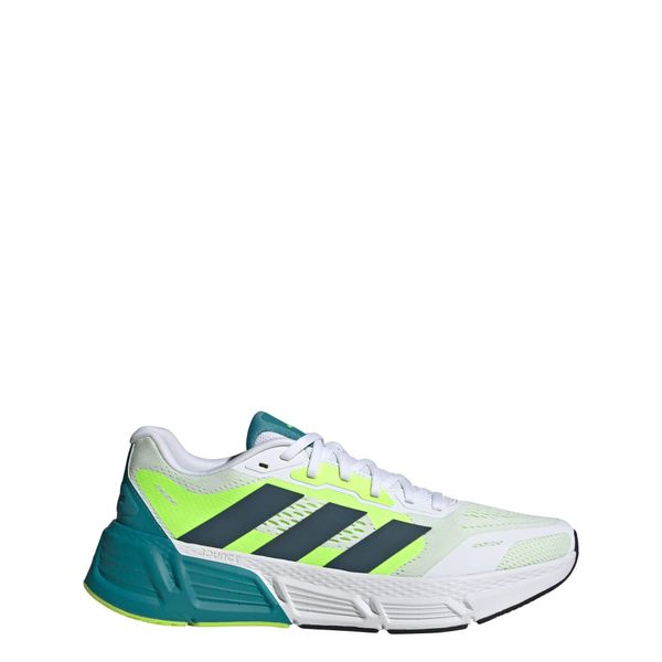 Buty Questar. Białe buty do biegania Adidas, bez wzorów, bez zapięcia, do biegania. Za 299.00 zł.