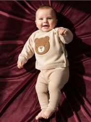 Prążkowane legginsy z naszywką 2 pack - brązowy. Brązowe legginsy długie sportowe Sinsay, l, z aplikacjami, prążkowane. W wyprzedaży za 15.99 zł.