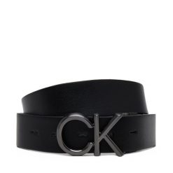 Pasek Męski Calvin Klein. Czarne paski CALVIN KLEIN, bez wzorów. Za 209.99 zł.