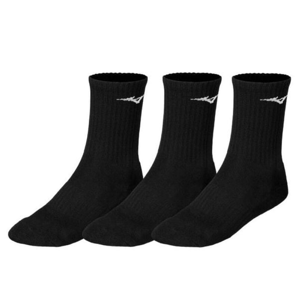 Skarpety do biegania Mizuno Training 3 pary. Białe buty do biegania Mizuno, bez wzorów, bez zapięcia, do biegania. Za 44.99 zł.