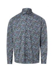 Nils Sundström Koszula Mężczyźni Modern Fit Bawełna niebieski|zielony|wielokolorowy, S. Niebieskie koszule Nils Sundström, m, bez wzorów, z bawełny, bez kołnierzyka, bez ramiączek. Za 149.95 zł.
