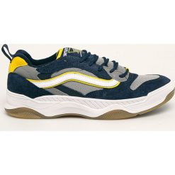 Vans - Buty. Niebieskie buty sportowe casual Vans, bez wzorów, z materiału, bez zapięcia. Za 499.90 zł.