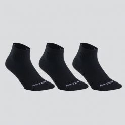 Skarpety sportowe tenis Artengo RS100 Mid 3 pary. Białe skarpetki sportowe ARTENGO, bez wzorów, z bawełny. Za 19.99 zł.