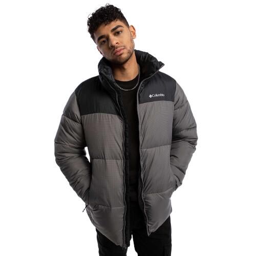 Kurtka zimowa męska Columbia Puffect II. Szare kurtki Columbia, na zimę, l, bez wzorów, bez kaptura. Za 633.45 zł.