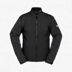 Kurtka żeglarska męska Tribord Offshore Pro Series ocieplenie z wełny merynosa. Czarne kurtki TRIBORD, m, bez wzorów, z materiału, bez kaptura. Za 499.99 zł.