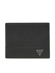 Guess Portfel SMBAGR LEA24 Czarny. Czarne portfele Guess, z aplikacjami, ze skóry. Za 339.99 zł.
