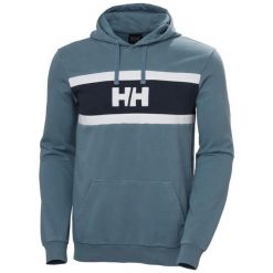 Bluza Helly Hansen Salt Cotton. Niebieskie bluzy Helly Hansen, m, bez wzorów, bez kaptura. Za 427.25 zł.