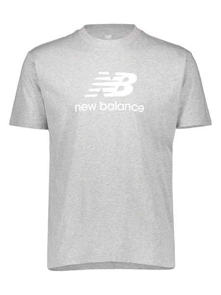 New Balance Koszulka "Essentials" w kolorze szarym rozmiar: L. Szare bezrękawniki New Balance, l, bez wzorów, z bawełny, bez kołnierzyka, bez ramiączek. Za 83.22 zł.