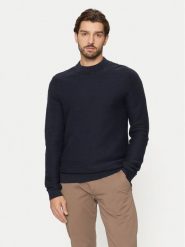 Selected Homme Sweter Tion 16095640 Granatowy Regular Fit. Niebieskie swetry rozpinane Selected Homme, m, bez wzorów, z bawełny, bez kołnierzyka, bez ramiączek. Za 139.99 zł.