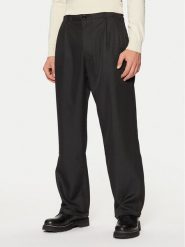G-Star Raw Spodnie materiałowe D25236 6484 Czarny Loose Fit. Czarne spodnie materiałowe G-Star Raw, m, bez wzorów, z materiału, retro. Za 419.99 zł.