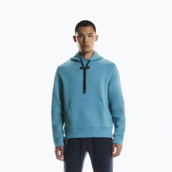 Bluza męska Under Armour Tech Taping 1/2 Zip. Niebieskie bluzy On, m, bez wzorów, bez kaptura. Za 579.99 zł.