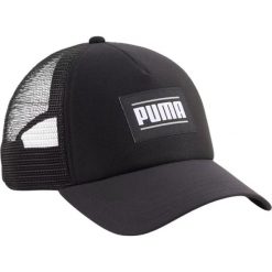 Czapka z daszkiem unisex Puma Ess Trucker. Czarne czapki z daszkiem Puma, bez wzorów. Za 69.00 zł.
