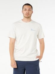 Rip Curl Koszulka "Vaporcool MF Fade" w kolorze kremowym rozmiar: XXL. Brązowe bezrękawniki Rip Curl, xxl, bez wzorów, z bawełny, bez kołnierzyka, bez ramiączek. Za 79.03 zł.