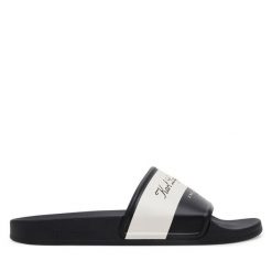 Klapki KARL LAGERFELD. Czarne klapki KARL LAGERFELD. Za 339.99 zł.