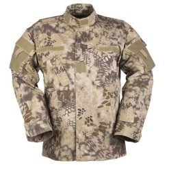 Bluza turystyczna męska Mil-Tec M65. Zielone bluzy Mil-Tec, m, bez wzorów, z bawełny, bez kaptura. W wyprzedaży za 127.00 zł.