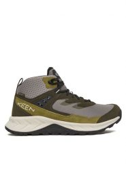 Keen Trekkingi Hightrail 1031118 Szary. Szare botki sznurowane Keen, bez wzorów, z materiału, bez obcasa, bez zapięcia. Za 679.99 zł.