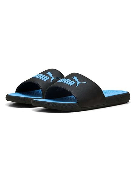 Puma Klapki "Cool Cat 2.0" w kolorze czarno-niebieskim rozmiar: 40,5. Czarne klapki Puma. Za 85.95 zł.