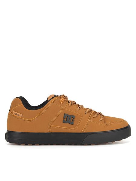 DC Shoes Sneakersy PURE WNT ADYS300151-WE9 Brązowy. Brązowe buty sportowe casual DC Shoes, bez wzorów, z nubiku, bez zapięcia. Za 295.00 zł.