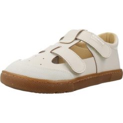 Sandały TITANITOS L540 JULIO Beżowy. Brązowe sandały TITANITOS, ze skóry, bez zapięcia. Za 252.99 zł.