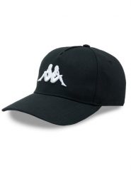 Kappa Czapka z daszkiem 313051 Czarny. Czarne czapki z daszkiem Kappa, bez wzorów, z bawełny. Za 79.99 zł.