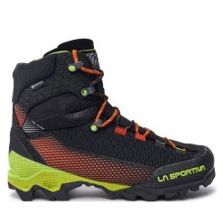 Trekkingi La Sportiva. Szare botki sznurowane La Sportiva, bez wzorów, bez obcasa, bez zapięcia. Za 1,649.00 zł.