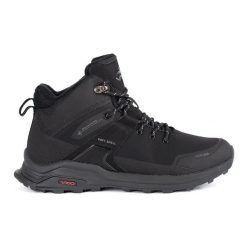 Vico Czarne buty trekkingowe męskie. Czarne trekkingi bez wzorów, bez zapięcia. Za 260.45 zł.