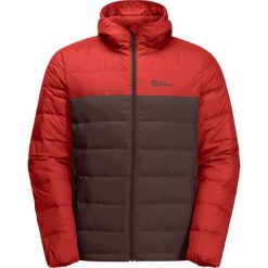 Kurtka uniwersalna męska Jack Wolfskin 12076712365. Czerwone kurtki Jack Wolfskin, m, bez wzorów, z materiału, z kapturem. Za 994.30 zł.