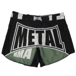 Szorty Metal Boxe. Czarne szorty METAL BOXE, bez wzorów, sportowe. Za 253.00 zł.