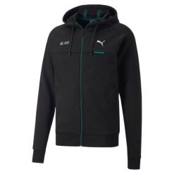 Bluza dresowa męska Puma MAPF1. Czarne bluzy Puma, l, bez wzorów, z dresówki, bez kaptura. Za 325.99 zł.