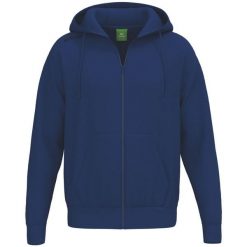 Niebieska kurtka z kapturem Erima Ts. Niebieskie kurtki Erima, na jesień, m, bez wzorów, z bawełny, z kapturem. Za 313.99 zł.