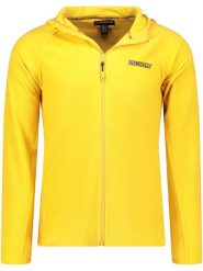 Geographical Norway Kurtka polarowa "Tugood" w kolorze żółtym rozmiar: S. Żółte kurtki Geographical Norway, s, bez wzorów, z materiału, bez kaptura. Za 82.83 zł.