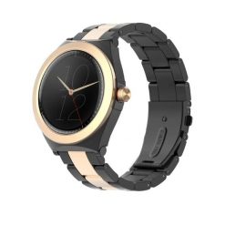 Zegarek smart Maxcom FW76 Czarny 1,19 cali AMOLED. Czarne, cyfrowe zegarki Maxcom, ze stali. Za 500.95 zł.