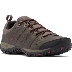 Buty Trekkingowe Męskie Columbia Woodburn II. Brązowe buty trekkingowe Columbia, bez wzorów, bez zapięcia, trekkingowe. Za 339.00 zł.