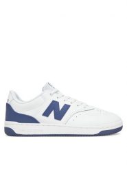 New Balance Sneakersy BB80BLL Biały. Białe buty sportowe casual New Balance, bez wzorów, ze skóry, bez zapięcia. Za 199.99 zł.