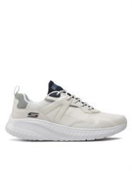 Skechers Sneakersy Bobs Squad Chaos-Elevated Drift 118034/WMLT Biały. Białe buty sportowe casual Skechers, bez wzorów, z materiału, bez zapięcia. Za 209.00 zł.