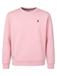 U.S. Polo Assn. Bluza w kolorze jasnoróżowym rozmiar: M. Różowe bluzy U.S. Polo Assn., m, bez wzorów, z bawełny, bez kaptura. Za 144.92 zł.
