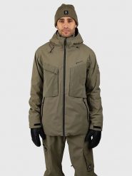 Brunotti Kurtka narciarska "Bodish" w kolorze khaki rozmiar: 3XL. Brązowe kurtki narciarskie i snowboardowe Brunotti, m, bez wzorów, bez kaptura. Za 469.99 zł.