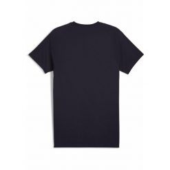 Męska koszulka z grafiką PUMA Sport PUMA New Navy Blue. Niebieskie t-shirty sportowe Puma, bez wzorów, z gumy, bez ramiączek, na fitness i siłownię. W wyprzedaży za 89.00 zł.