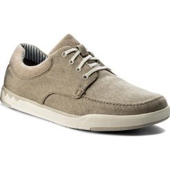 Półbuty CLARKS - Step Isle Lace 261327717 Sand Canvas. Eleganckie półbuty marki Clarks. W wyprzedaży za 199.00 zł.